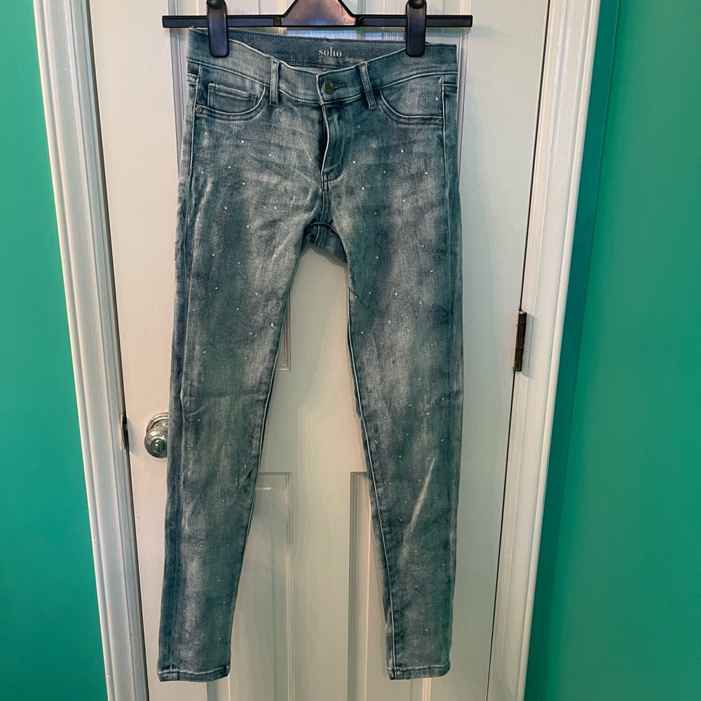 Soho Sparkly legging jeans